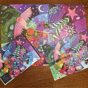 Elena Essex Winter Wheel 1000 Piece Puzzle Complete